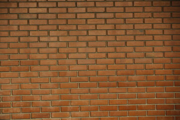 front view brick wall texture background
