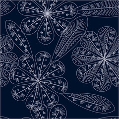 Floral seamless pattern.