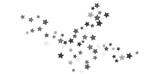 Fototapeta na wymiar Star confetti. 