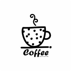 Coffee logos and Coffee badge