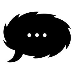 Conversation Bubble Vector 