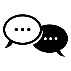 Conversation Bubble Vector 