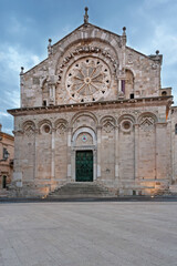 Fototapeta na wymiar Troia, district of Foggia, Puglia, Apulia, Italy, Europe, Cathedral of the Beata Vergine Maria Assunta