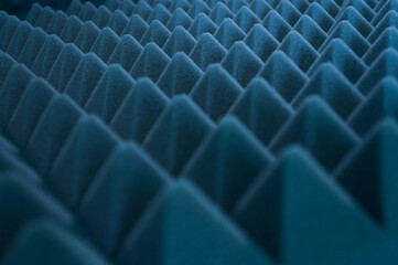 acoustic foam covered music studio wall background pattern