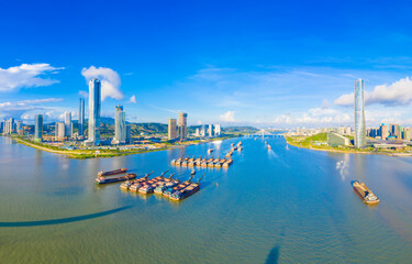 Fototapeta premium City Scenery of Zhuhai City, Guangdong Province, China