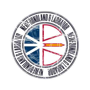 Newfoundland and Labrador province stamp