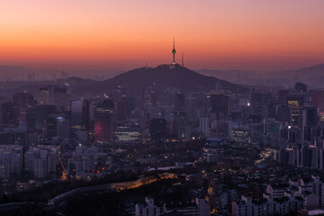 Fototapeta premium seoul tower