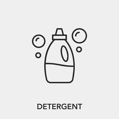 detergent icon vector sign symbol