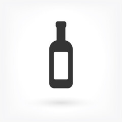 Bottle Vector icon . Lorem Ipsum Illustration design