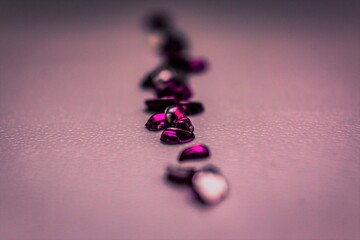pink beads