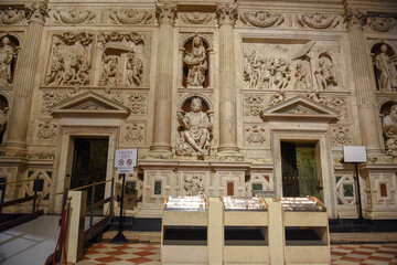 The Sanctuary of Madonna at Loreto on Marche, Italy