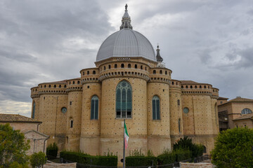 The Sanctuary of Madonna at Loreto on Marche, Italy