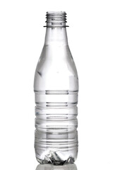 water bottle isolated on white