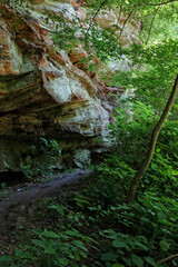 Trail Along the Cliff
