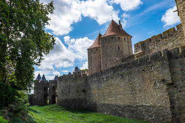 Fototapeta na wymiar Burg Carcasonne, Frankreich 