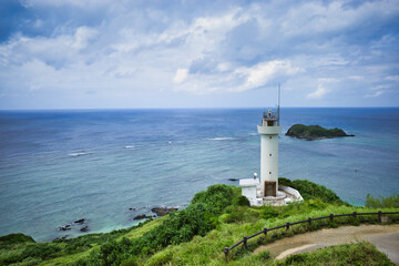 沖縄県八重山諸島 石垣島 平久保崎の灯台