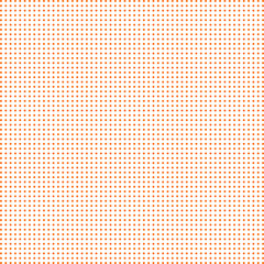 Pink dotted pattern on white background. Pink polka dots from large to small on white background. Decorative wallpaper template. Vector retro slyle.