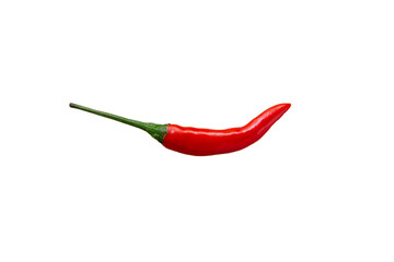 Chili pepper isolated on white background. Clipping path