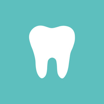 Tooth Icon. Vector Illustration