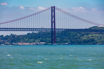Hängebrücke in Lissabon 