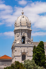 Fototapeta na wymiar Mosteiro dos Jerónimos in Lissabon