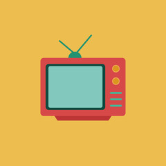 Tv icon. Vector Illustration