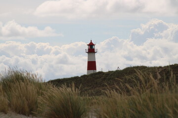 Fototapeta na wymiar Lighthouse on Sylt