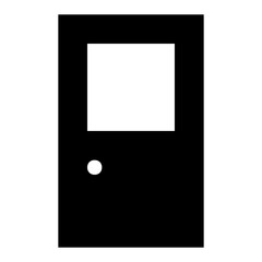 
Cupboard glyph icon vector
