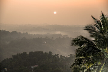 Fototapeta na wymiar Sri Lanka Sonnenuntergang