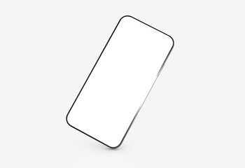 a digital smartphone device mobile phone 3d isolated