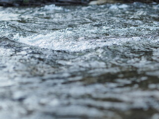 Small siberian river Bazaikha. It is tributary of the Yenisei.