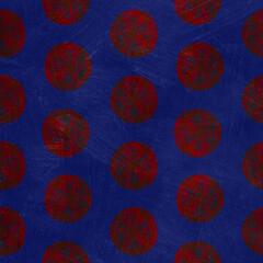 Tropical seamless pattern with grapefruit. Fruit repeating background. Bright raster print for fabric or wallpaper. The picture is made by hand. Design. Grapefruit is painted in oil. Citrus fruit