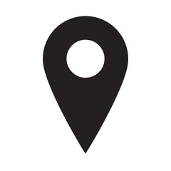 You are here gps navigation map pointer. Vector map marker icon that points location. Web element design. Place navigation sign.