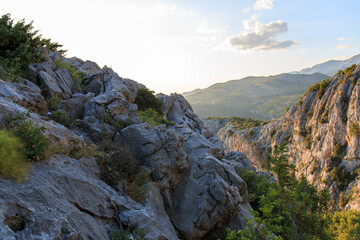 landscape in the mountains