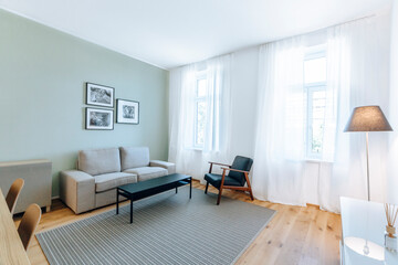 bright modern furnished apartment
