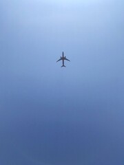 airplane in the sky