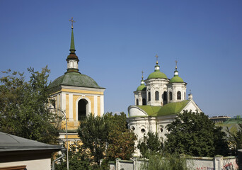 Fototapeta na wymiar Church of Intercession in Kiev. Ukraine