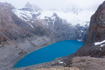 Naklejka na ściany i meble Laguna Sucia view, Fitz Roy mountain, Patagonia