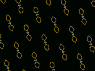 golden symbol pattern