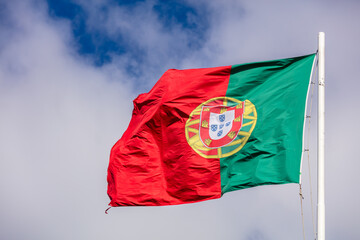 Naklejka na ściany i meble Flagge Portugal