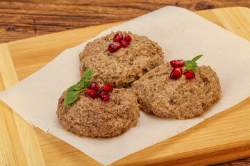 Georgian cuisine - pkhali from beans