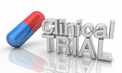 Clinical Trial New Vaccine Testing Medicine Drug 3d Illustration