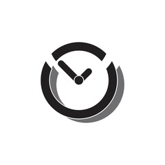 clock logo icon