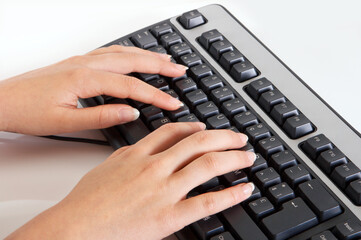 Hands on keyboard