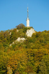 Fototapeta premium Schloßfelsenturm in Albstadt-Ebingen auf der Schwäbischen Alb