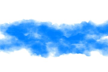 watercolor background, bright blue