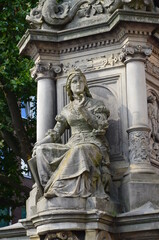 Fototapeta na wymiar Fountain of Jan von Werth. Cologne. Germany