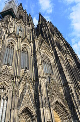 Fototapeta premium Cologne Cathedral. World Heritage - a Roman Catholic Gothic cathedral in Cologne