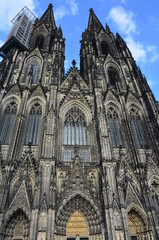 Fototapeta premium Cologne Cathedral. World Heritage - a Roman Catholic Gothic cathedral in Cologne