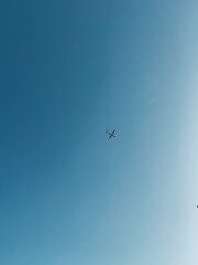 airplane in the sky